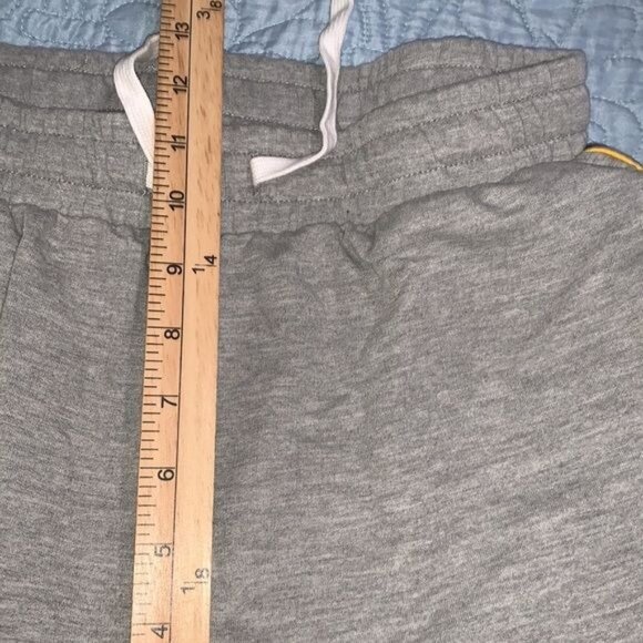 Lacoste Mens Grey Sweatpants With Logo & Side Stripe - Picture 7 of 9